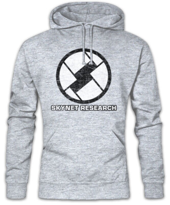 S Research Hoodie Kapuzenpullover Sign Symbol Logo Company Terminator Firmenlogo