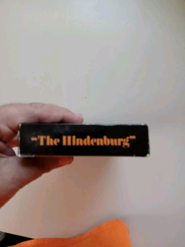 THE HINDENBURG VHS George C. Scott Anne Bancroft William Atherton 1975 - Picture 5 of 6