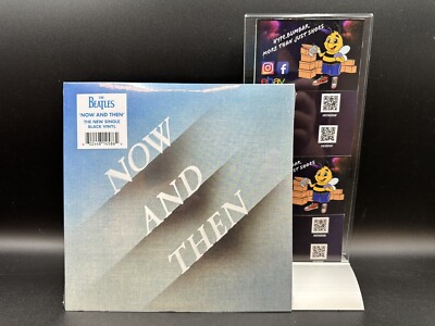 Now And Then The Beatles Exclusive Vinyl Black Schwarz 7''