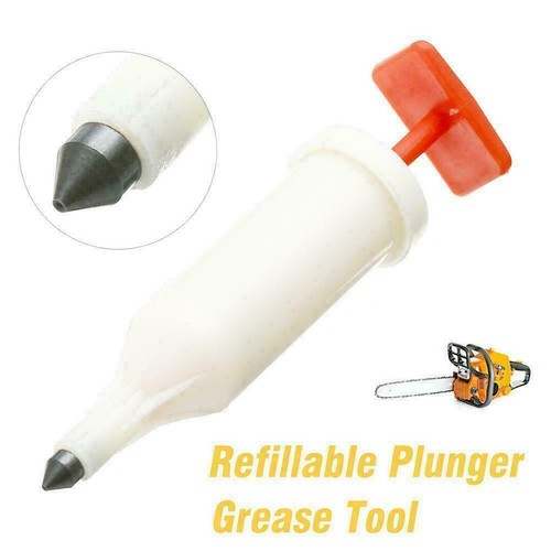3/4 oz Chainsaw Grease Gun-Extends Bar & Chain Life CL Type Refillable 21ml Nice - Picture 2 of 8