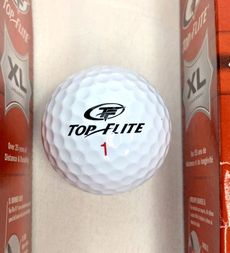 Top Flite XL Long & Strong Distance Golf Balls Built to Blast & Last