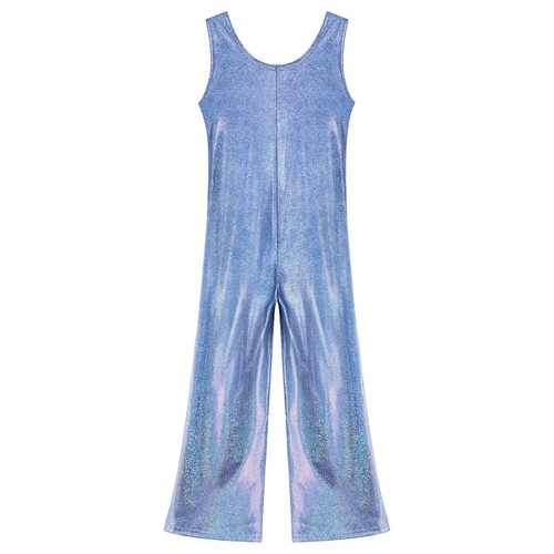 Kids Girl's Leotard Dance Bodysuit Competition Rompers Lyrical Jumpsuit Shiny - Picture 53 of 92