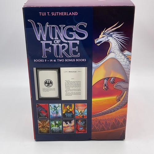 Wings of Fire: The Complete Collection Series Set Paperback 1-14 +2 Bonus Books - Foto 8 di 12