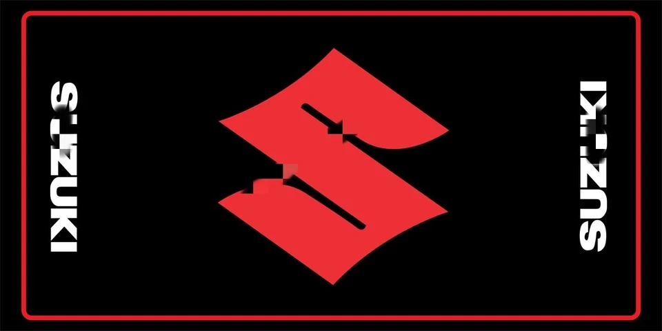 Alfombra para taller de garaje 220*80 cm para Suzuki Sports Moto Pit Mat Foto 3 de 3