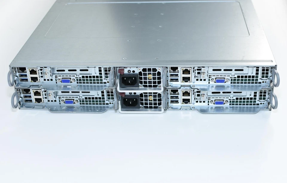 SUPERMICRO 6028TP-HC0R 2U SuperServer 4-Node X10DRT-P 8x LGA2011v3 E5-2600v3/v4 - Image 3 of 4