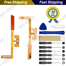 Ribbon w/ Power Button Flex Cable Connector For LG Stylo 6 Q730AM Q730TM Q730VM