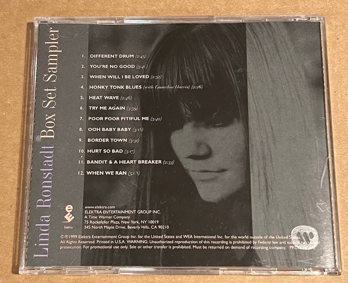 Linda Ronstadt - Box Set Sampler RARE promo CD '99 | eBay