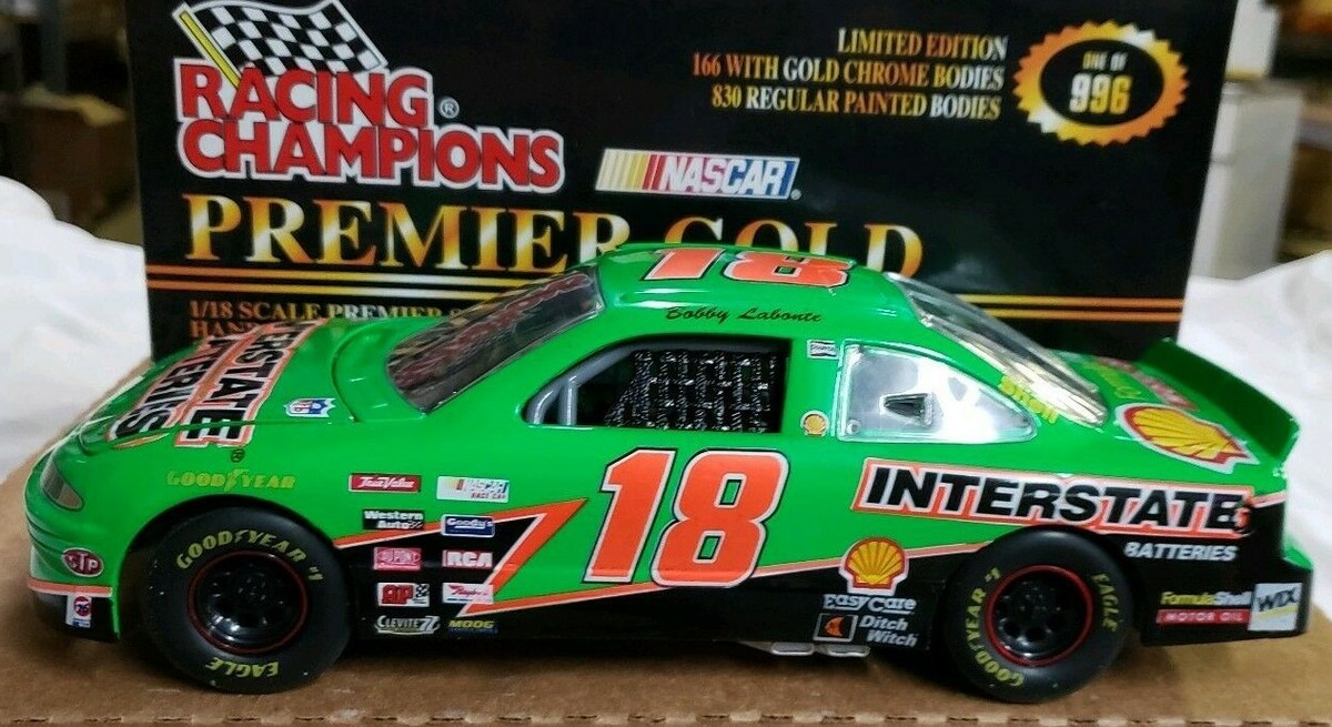 NEW! VINTAGE 1997 RACING CHAMPIONS INTERSTATE #18 NASCAR RACE CAR