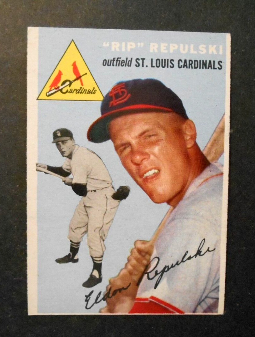 1954 Topps #115 RIP REPULSKI St. Louis Cardinals NM 7