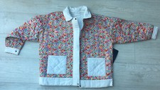 Cath Kidston Womens Quilted Jacket Spring Floral Print Size 10 80gsm Bnwt