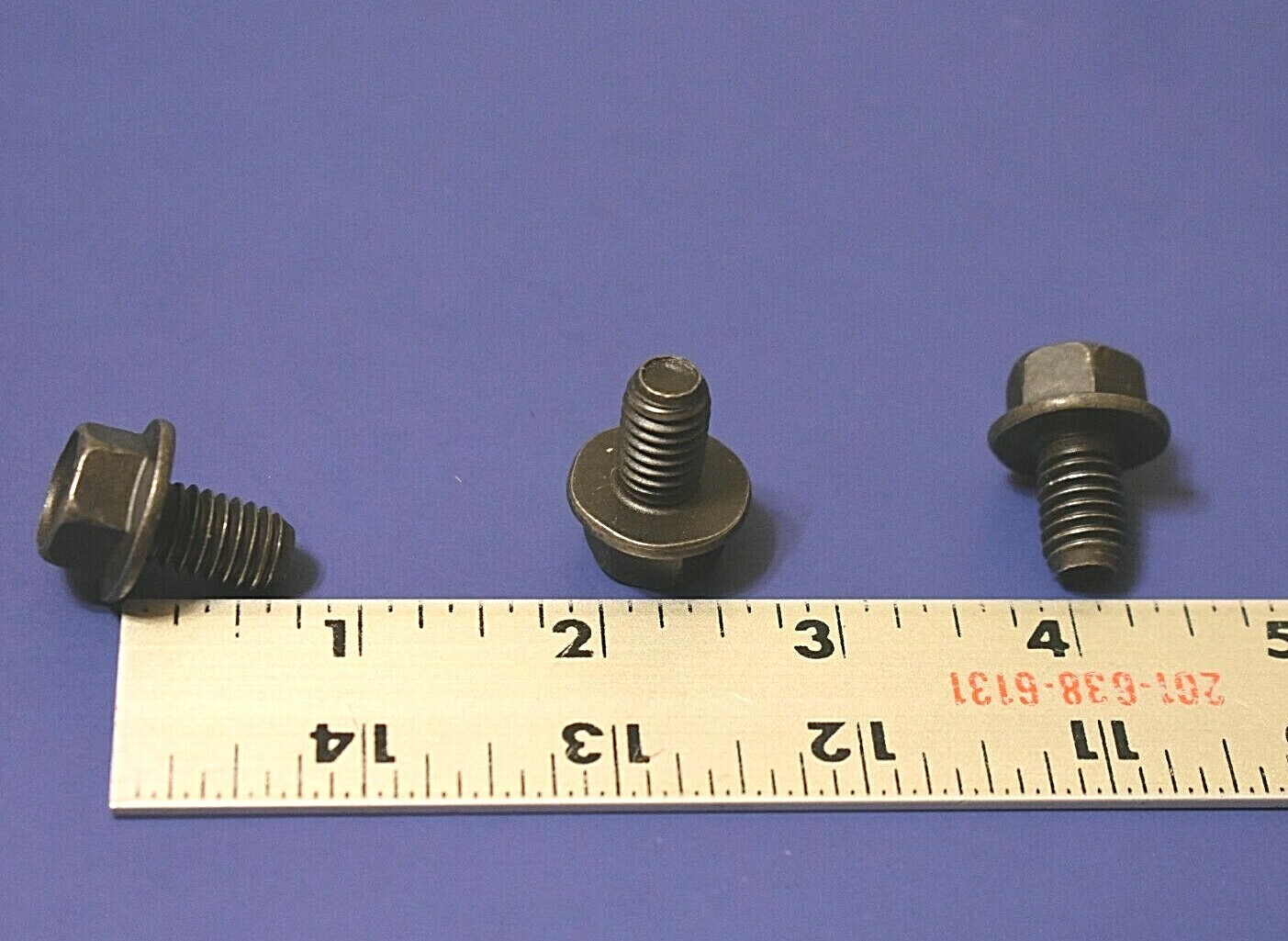 3 Torque Converter Flex Plate Flywheel Bolts For GM 3987930 TH 300