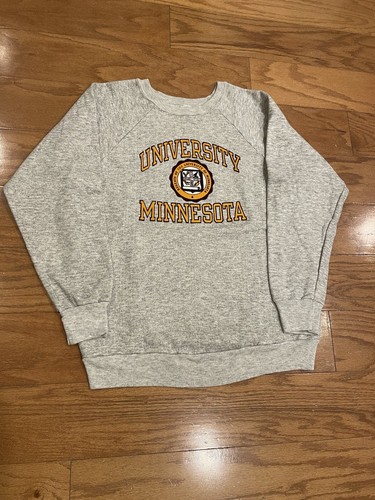 Sudadera Grande Vintage Universidad de Minnesota Campeón Años 80 Como Nueva - Imagen 2 de 5