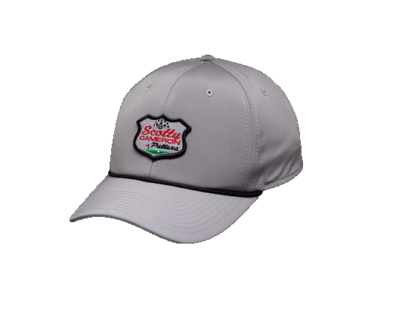 Scotty Cameron Hat - SC Retro Patch Rope - Gray/Black Adjustable