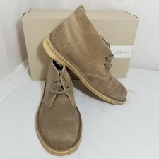 clarks originals men's desert boot taupe suede