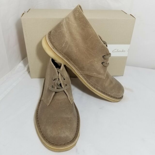 clarks originals desert boot taupe distressed