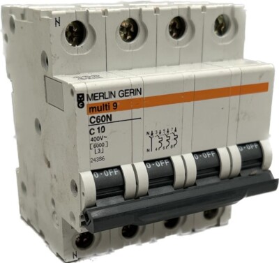 Merlin Gerin multi 9 C60N C10 400V 24386 Leitungsschutzschalter 