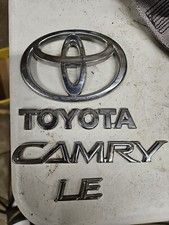 2002-2005 Toyota Camry Trunk Lid Emblems Chrome