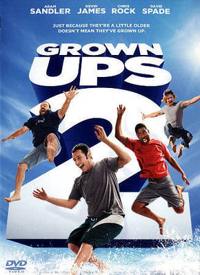 GROWN UPS 2 (NEW/SEALED DVD, 2013) Adam Sandler, Kevin James