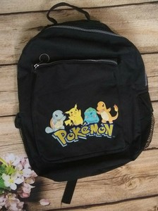 black pokemon backpack