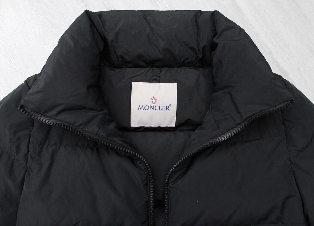 Autentico cappotto giacca piumino trapuntato donna MONCLER Brunec RARO 0 ~XS S