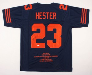 devin hester autographed jersey