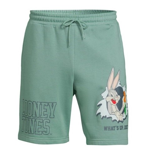 Looney Tunes Men’s Jogger Shorts Sz Large