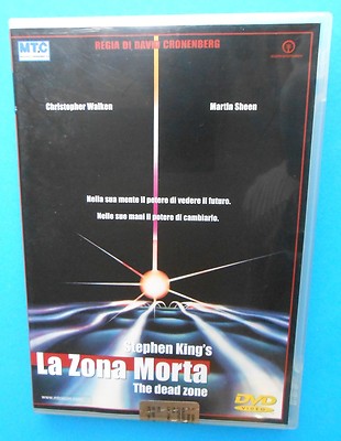 dvd's la zone morta the dead zone stephen king's david cronenberg martin sheen f