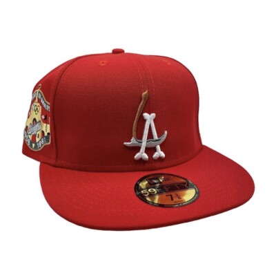 Exclusive New Era Los Angeles Dodgers Fitted Not Hat Club 7 1/4 Rare Scythe