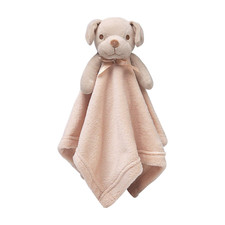 16" Dog Security Blanket Brown Soft Puppy Lovey-Unisex Lovie Baby Gifts - Infant