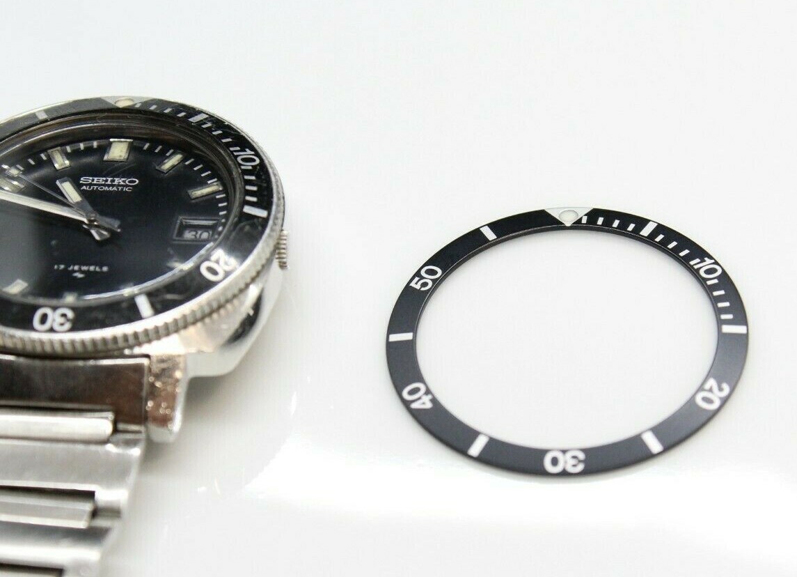 Bezel Inset For SEIKO 7025-8099 poor man diver 62 mas | eBay