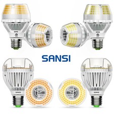 SANSI LED Light Bulbs 3000LM/5000LM A19 Home Lamp Bulbs E26 Energy Saving