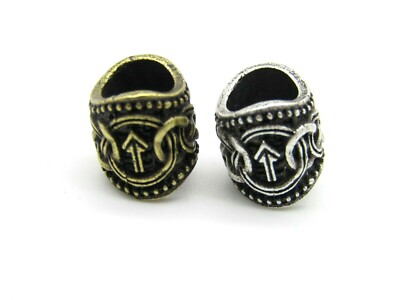 Bart Perle Runen Tyr Tiwaz Man-Rune Algiz Wikinger Vikings Ornamente B1 Odin 