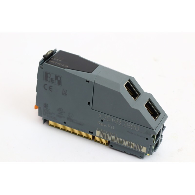 B&R X20HB2880 X20 HB 2880 ethernet HUB module (B825)