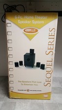 NEW KLH AUDIO SYSTEMS HTA-4100 SEQUEL SERIES 6PC Home Theater Speaker System