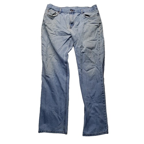 Faded Glory Men's Blue Jeans 38X34 Original Fit 100% Cotton Denim