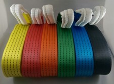 NEW 2M 4X4 RECOVERY WINCH TOW/TOWING ROPE STRAPS TREE STROP 5 TON OFFROAD 