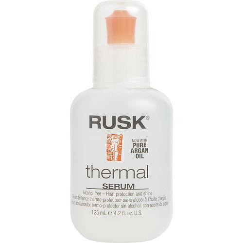 Rusk Thermal Serum 4.2 Oz – Glättendes Haar-Serum Gegen Frizz, Mit Arganöl