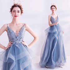 Noble Evening Formal Party Ball Gown Prom Bridesmaid Acting Host Dress TSJY2722