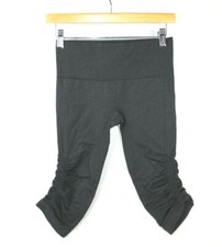 Lululemon Size 4 Leggings Gray Bunch 17"