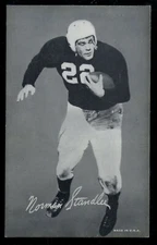 1948-52 Football Exhibit Norman Standlee EX+ SP LOOK!