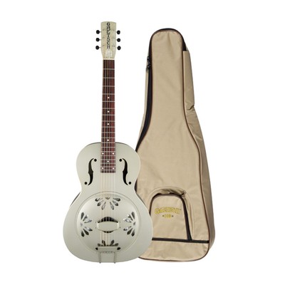 Gretsch G9201 Honey Dipper 6-String Right-Handed Resonator Guitar Bundle