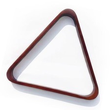 Billiard/Pool Table Accessory 8-Ball Rack Hardwood Triangle Holds Standard 2-...