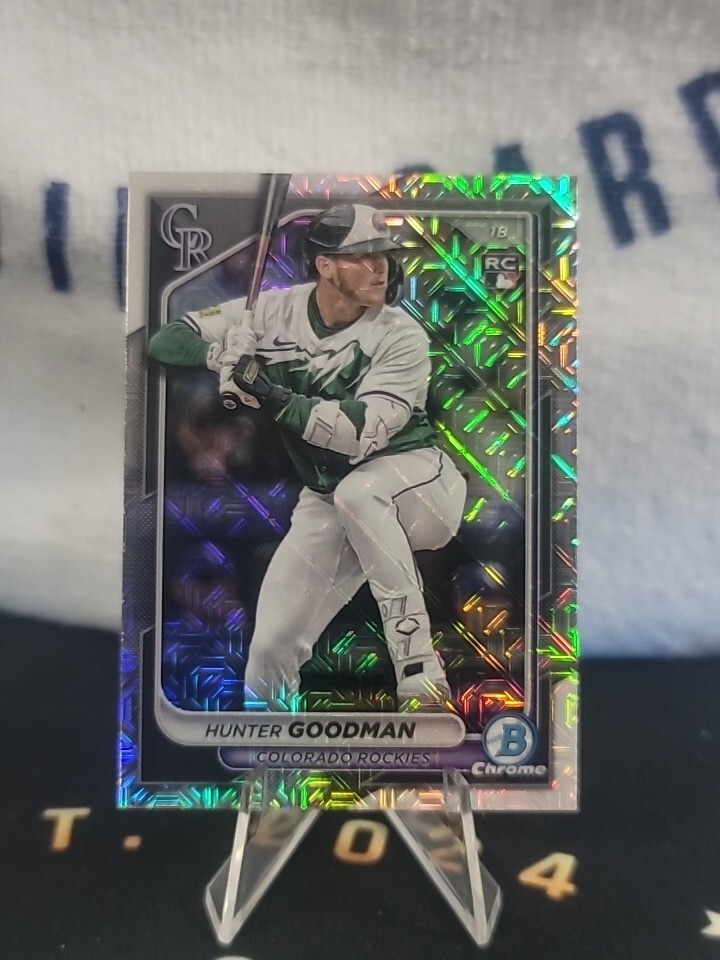 2024 Bowman Chrome - Mojo Refractor #25 Hunter Goodman (RC)