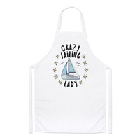 VerrüCkte Segeln Damen Stars Koch SchüRze - Lustig Sport Boot Kochen Backen