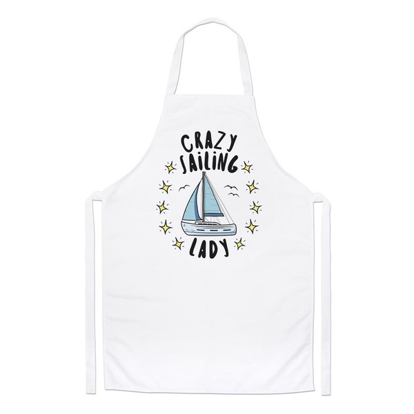 VerrüCkte Segeln Damen Stars Koch SchüRze - Lustig Sport Boot Kochen Backen-image
