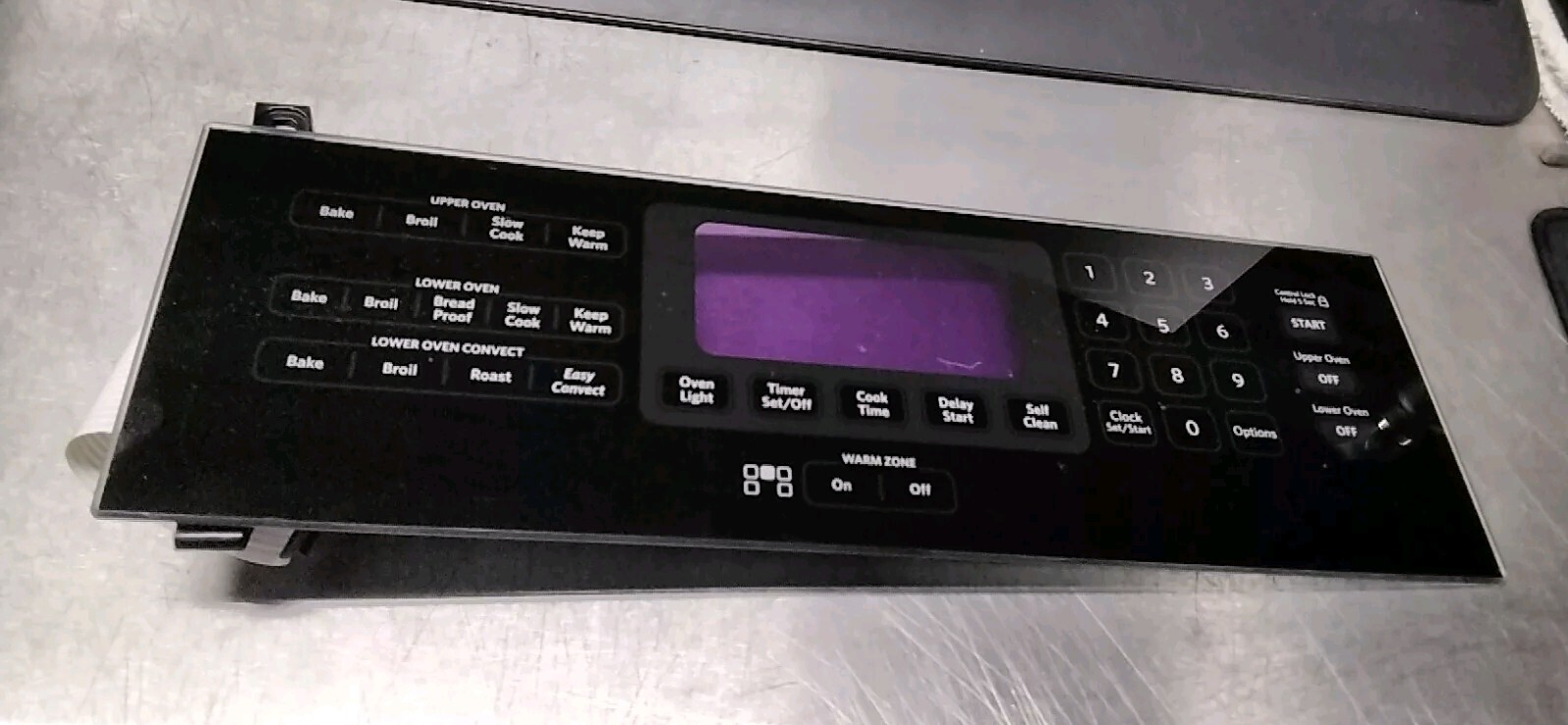 Whirlpool Oven Control Panel W10317067 with Screen Scratches-image
