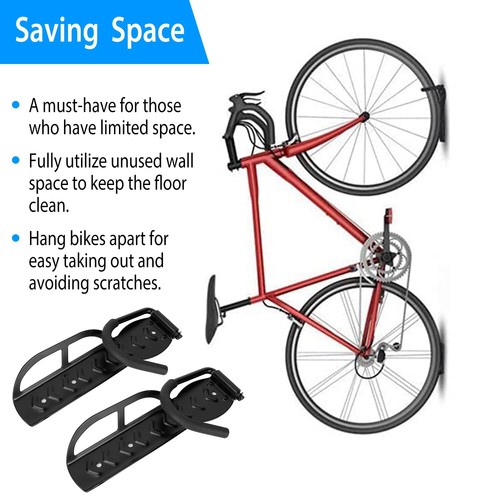 2 soporte para bicicletas montaje en pared soporte para bicicletas | eBay