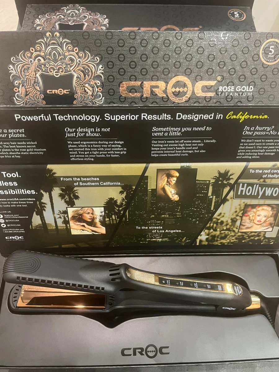 Baby Croc Ceramic Flat Iron - Salon Supply