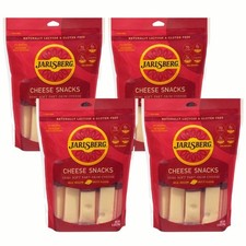 Jarlsberg Cheese Original Snack Portions, 6 oz Semi-Soft, Sweet Nutty...