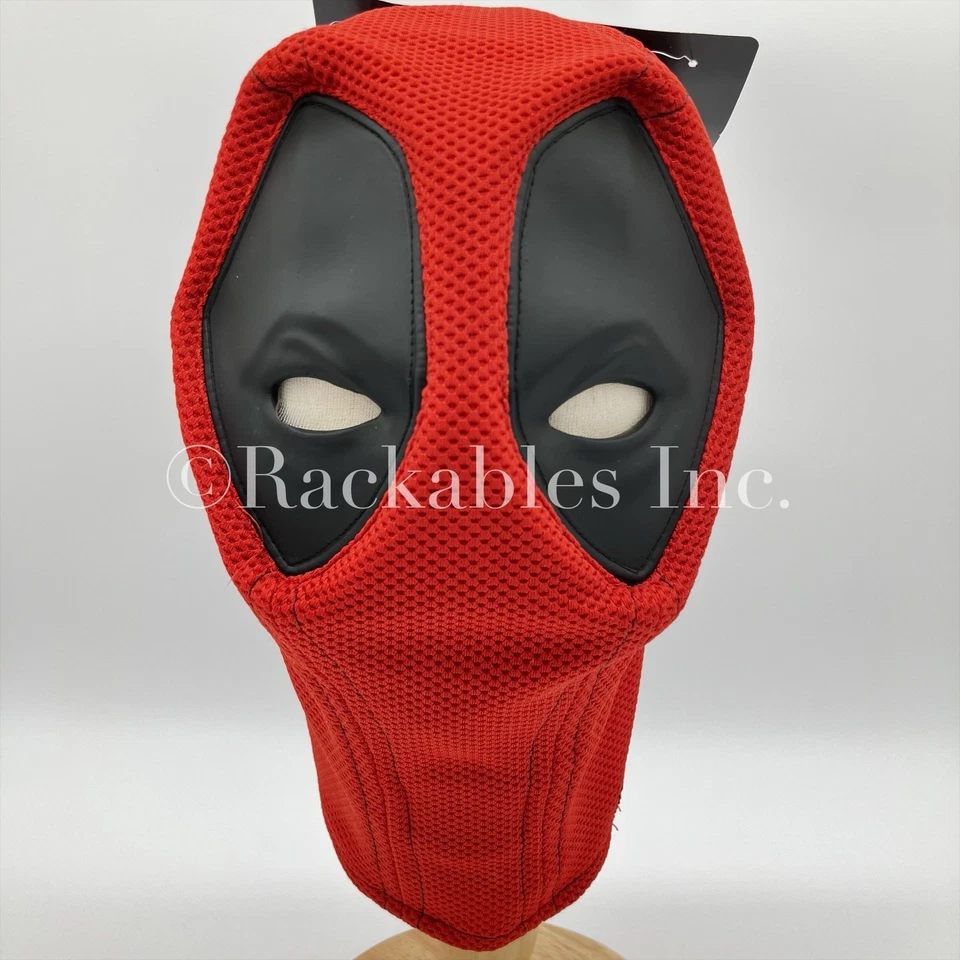 01751726 Spirit Halloween Deadpool & Wolverine Adult Deadpool Deluxe Mesh Mask - Image 2 of 4